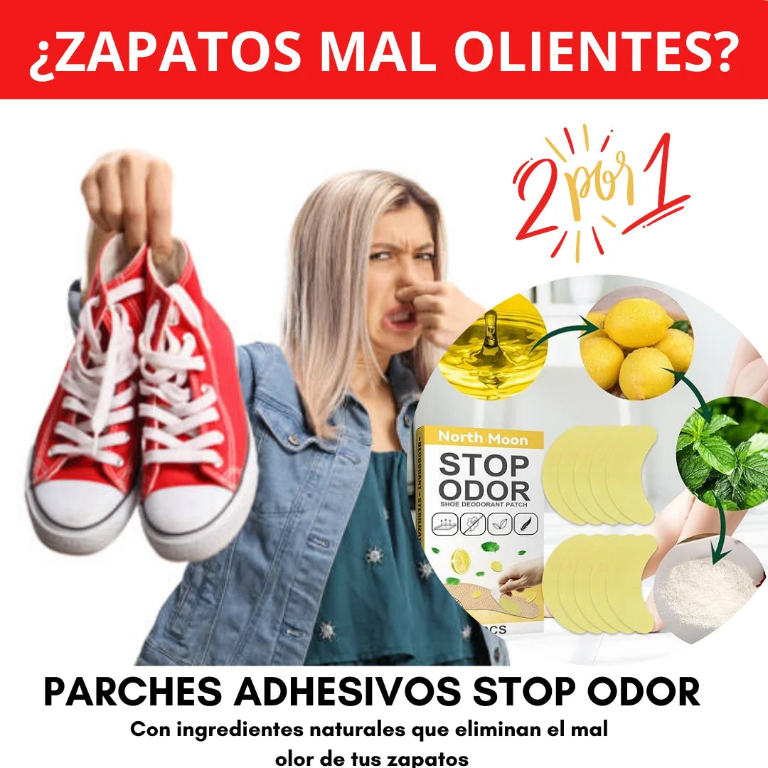 Stop Odor Parches 🌱 desodorantes para calzado🍃