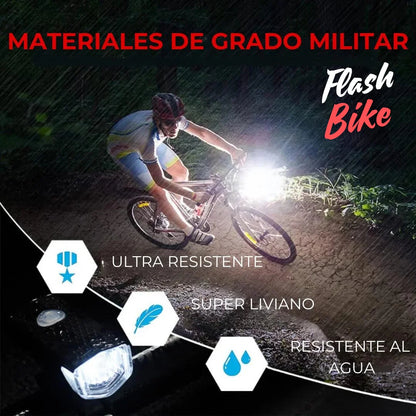 KIT LUCES RECARGABLES PARA BICICLETA