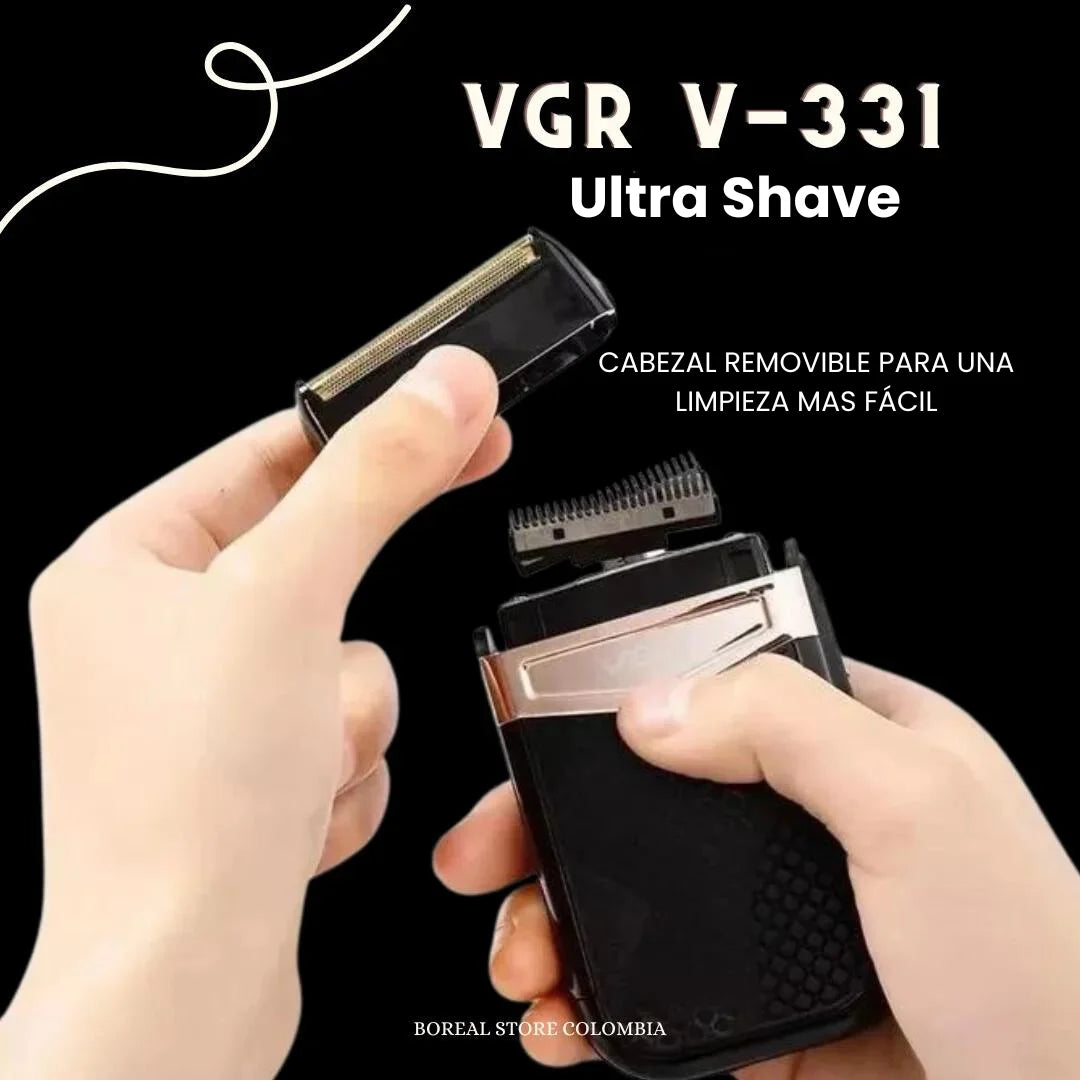 MAQUINA AFEITADORA VGR V-331 ULTRA SHAVE