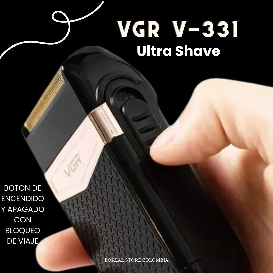 MAQUINA AFEITADORA VGR V-331 ULTRA SHAVE