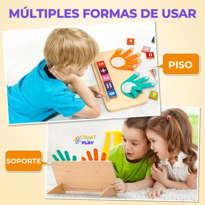 Tablero de operaciones Matemáticas Montessori